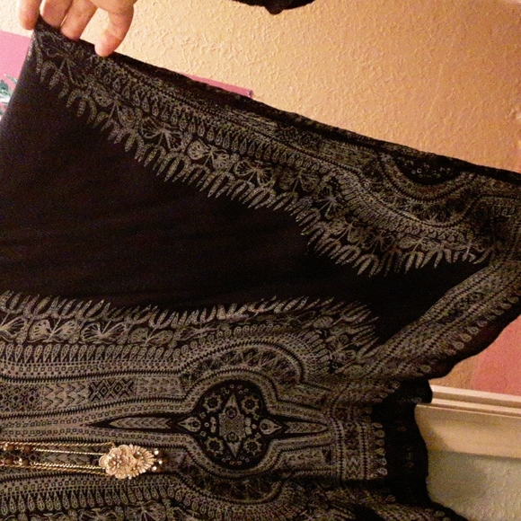 Boho Bundle😀🌸🌼 Earthbound M womens boho poncho/top with earrings and necklace - Picture 6 of 7